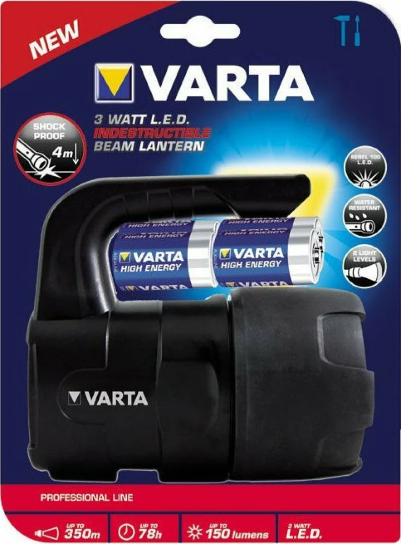 Varta Φακός Μπαταρίας Led 150lm 18750101421