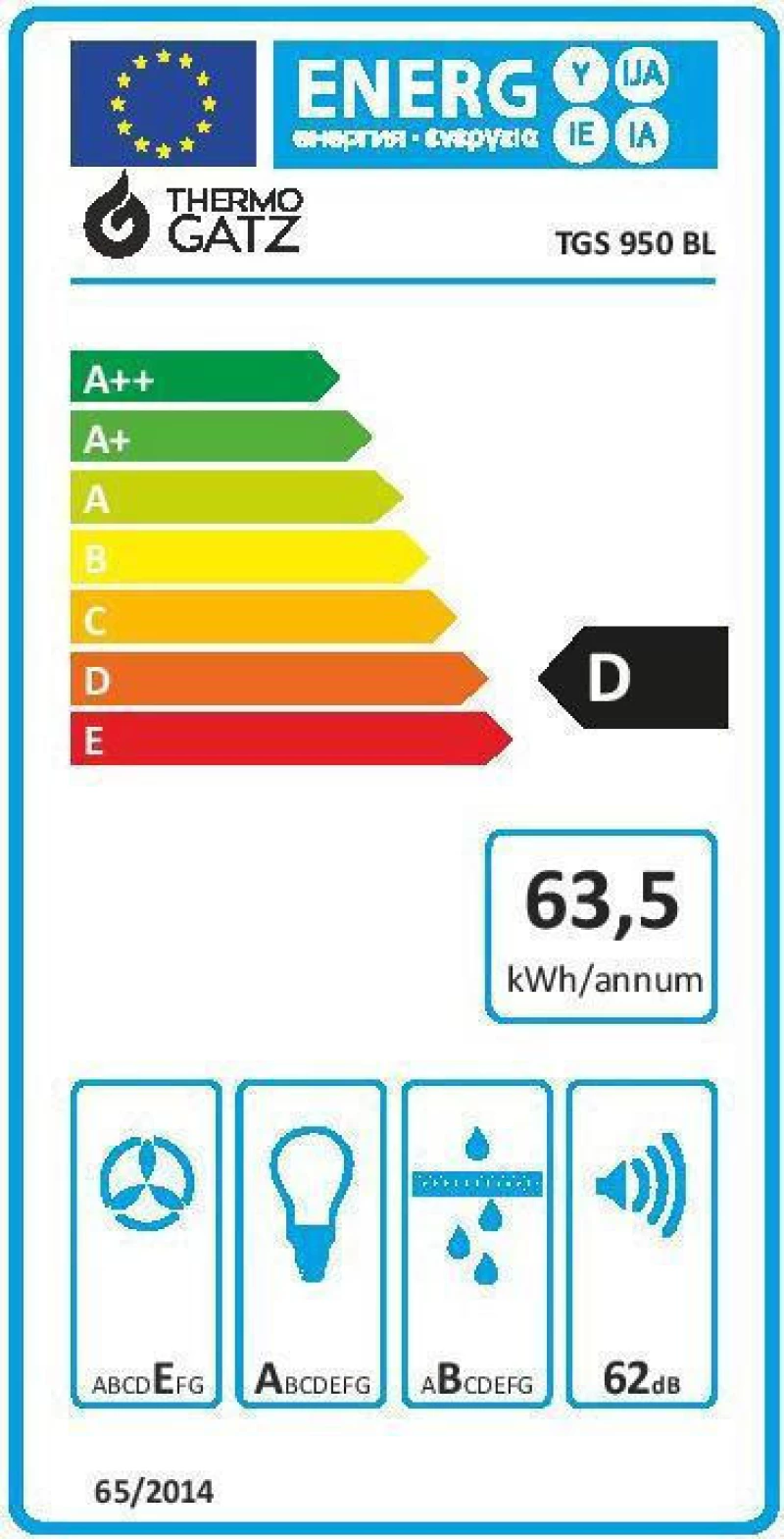 Thermogatz TGS 950 BL Rustic
