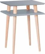 Τραπεζάκι Square Dark Grey 43Χ43X61 cm