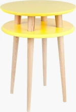 Τραπεζάκι Ufo Yellow Φ45Χ61 cm