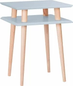 Τραπεζάκι Square Light Grey 43Χ43X61 cm