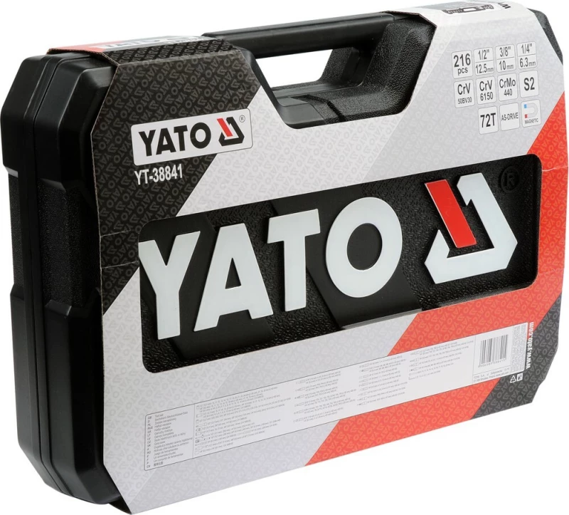 Σετ Εργαλείων Yato Yt-38841 1/4", 3/8", 1/2" Socket Wrench Set