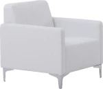 Πολυθρόνα Σαλονιού pu 64x71x72cm zww style Ε948,11 - Λευκό