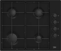 Beko HIBG64120SB hob Black Built-in 60 cm Gas 4 zone(s)