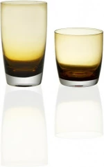 Cryspo Trio Ποτήρι Ουίσκι Irid Γυάλινο Amber 355ml 6τμχ