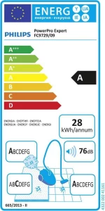 Philips FC9729/09 Ηλεκτρική Σκούπα 650W με Κάδο 2lt