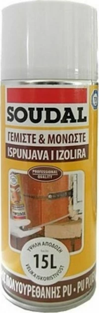 Soudal Αφρός Πολυουρεθάνης 300ml 20145