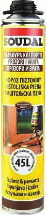 Soudal Αφρός Πολυουρεθάνης Πιστολιού 750ml 20147