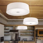Ideal Lux Hilton SP6 Round Κρεμαστό Φωτιστικό Μοντέρνο Πολύφωτο Λευκό