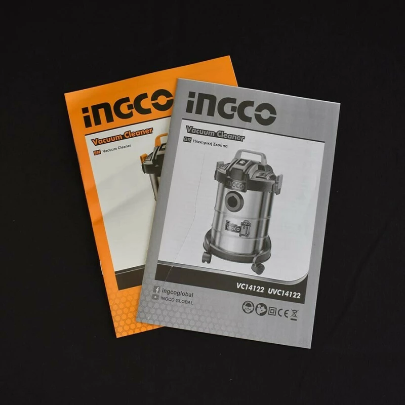 Ηλεκτρική Σκούπα Υγρών Στερεών 800W Vc14122 Ingco Ingco Vc14122