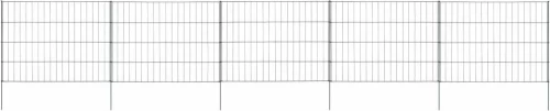 vidaXL Πάνελ Περίφραξης Λίμνης Πράσινα 79x115cm 146105