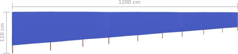 vidaXL Τέντα 80x1200cm 47191