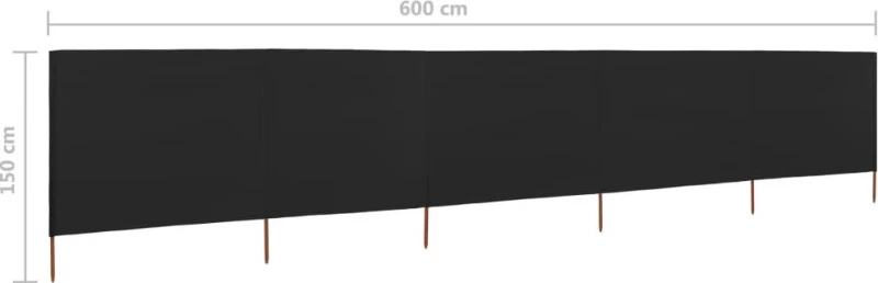 vidaXL Τέντα 6x1.2m 47164