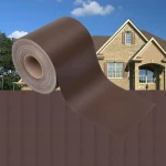 vidaXL Περίφραξη Προστατευτική Καφέ 19x7000cm 147862