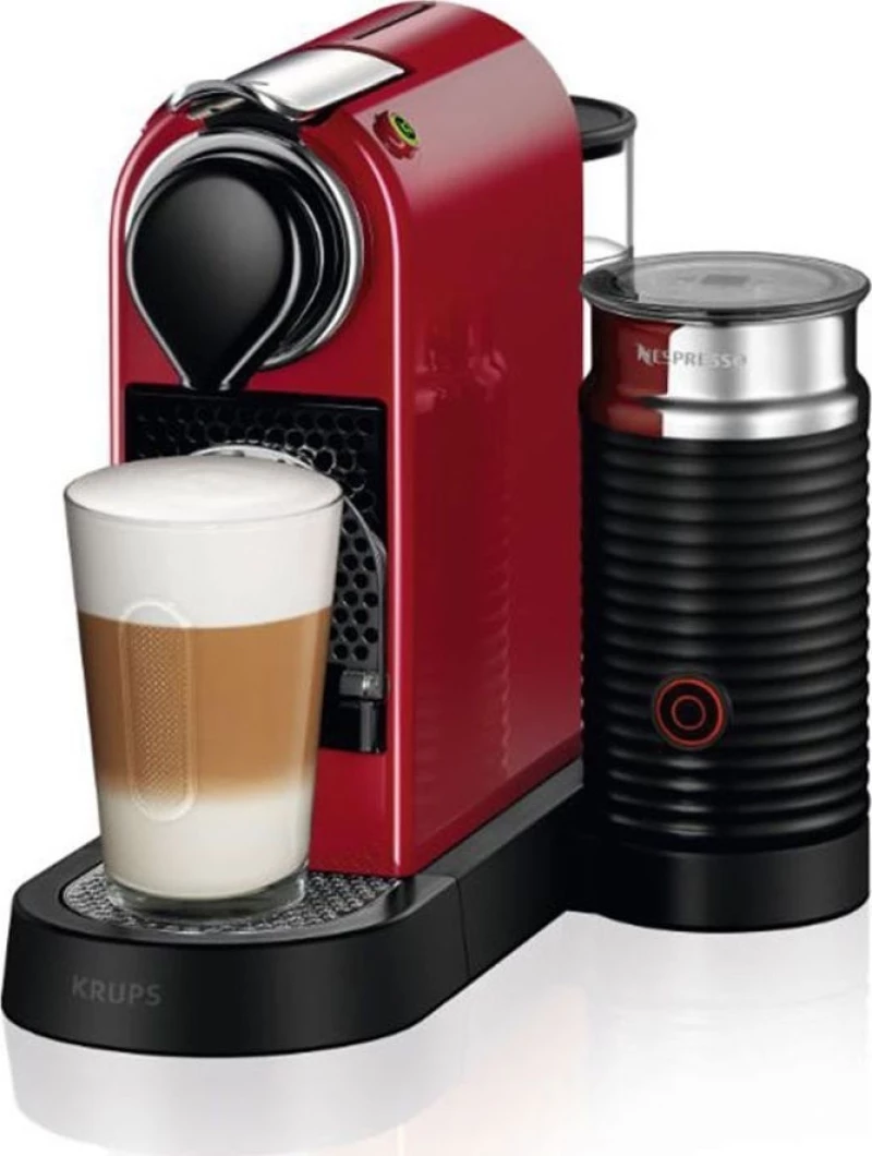 Krups Citiz & Milk New Καφετιέρα για κάψουλες Nespresso Red