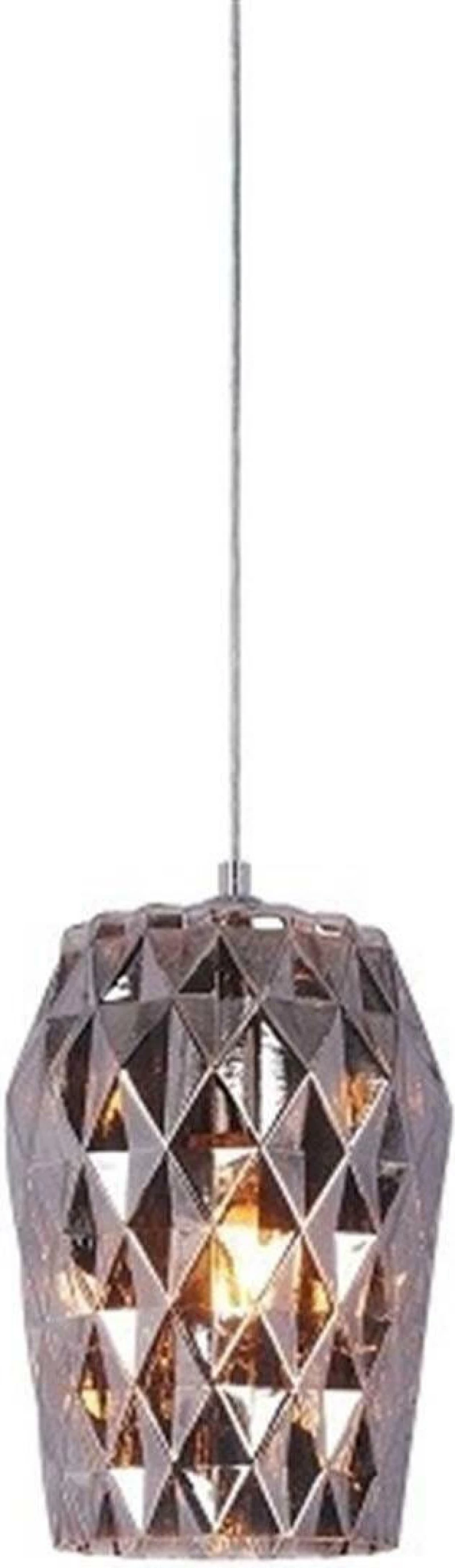 Home Lighting Κρεμαστό Φωτιστικό Μοντέρνο Μονόφωτο Γκρι