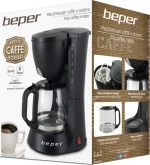 Beper BC.060 Καφετιέρα Φίλτρου 600W Black