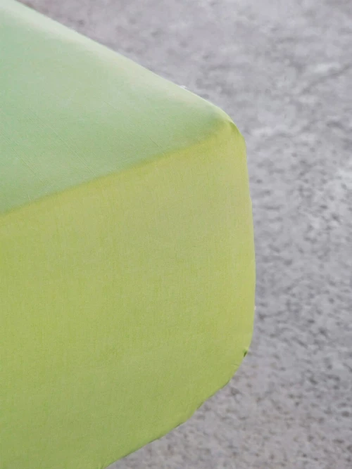 Nima Σεντόνι King Size με Λάστιχο 180x200x32 Unicolors Light Green