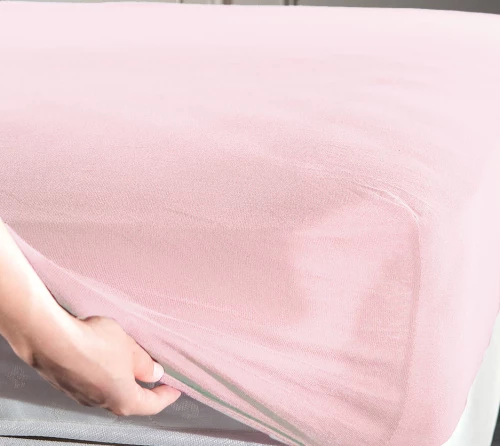 La Luna Σεντόνι Μονό με Λάστιχο 100x200x30 Jersey Pink