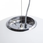 Rendl Light Studio Lunea 50 Κρεμαστό Φωτιστικό Μοντέρνο Μονόφωτο Λευκό