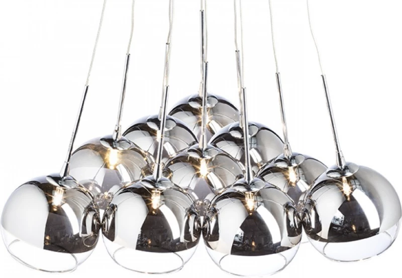 Rendl Light Studio Astral Κρεμαστό Φωτιστικό Μοντέρνο Πολύφωτο Ασημί