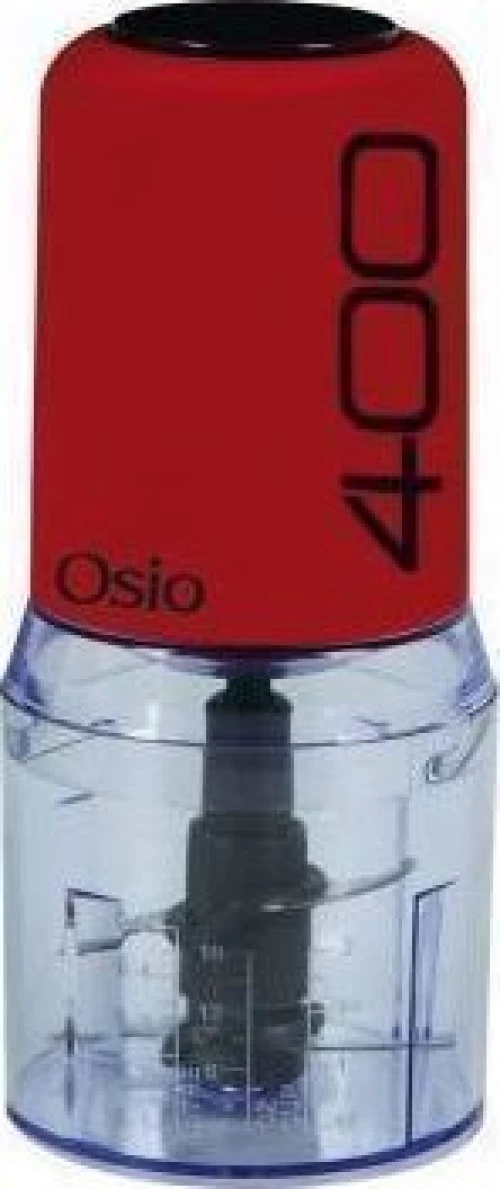 Osio OMC-2312 Πολυκόπτης Multi 400W με Δοχείο 0.5lt Red