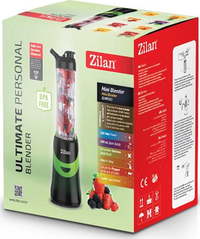 Zilan ZLN0511 Μπλέντερ με Κανάτα 0.6lt