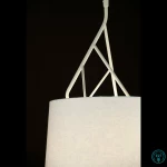 Faro Barcelona Tree Κρεμαστό Φωτιστικό Μοντέρνο Μονόφωτο Λευκό