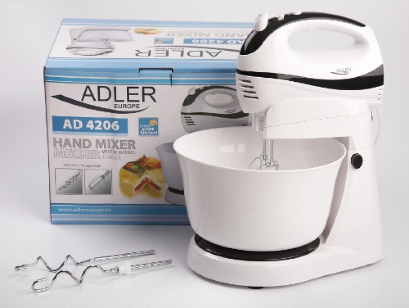 Μίξερ με κάδο Adler AD 4206 Black/White