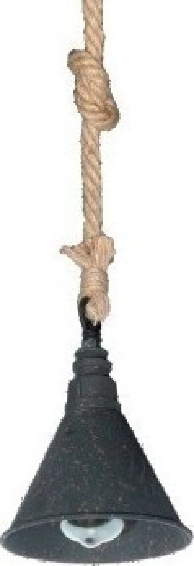Elmark Rope Κρεμαστό Φωτιστικό Μοντέρνο Μονόφωτο Μαύρο