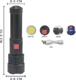 Επαναφορτιζόμενος φακός - X72-P90 - 572902