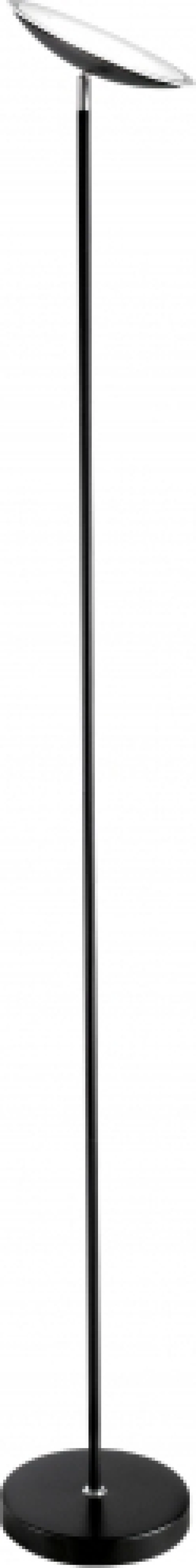 Perenz Φωτιστικό Δαπέδου Μαύρο με Ύψος 180cm 18W 3000K