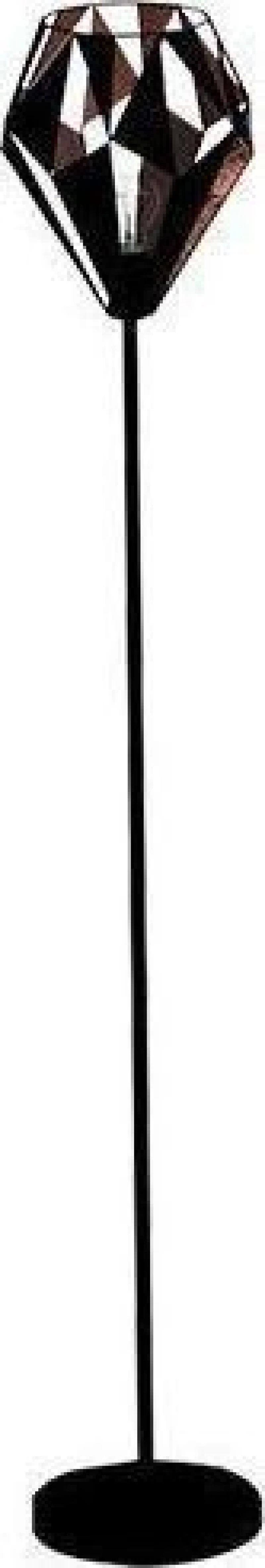 Eglo Carlton 1 Φωτιστικό Δαπέδου Μαύρο με Ύψος 152.5cm