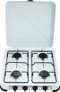 Εστια Υγραεριου Bormann Blg6000 Τετραπλη Λευκη 2.2Kw (026471)