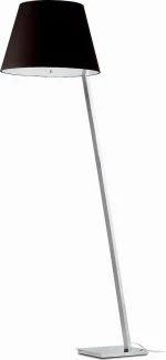 Faro Barcelona Moma Φωτιστικό Δαπέδου Μαύρο με Ύψος 160cm