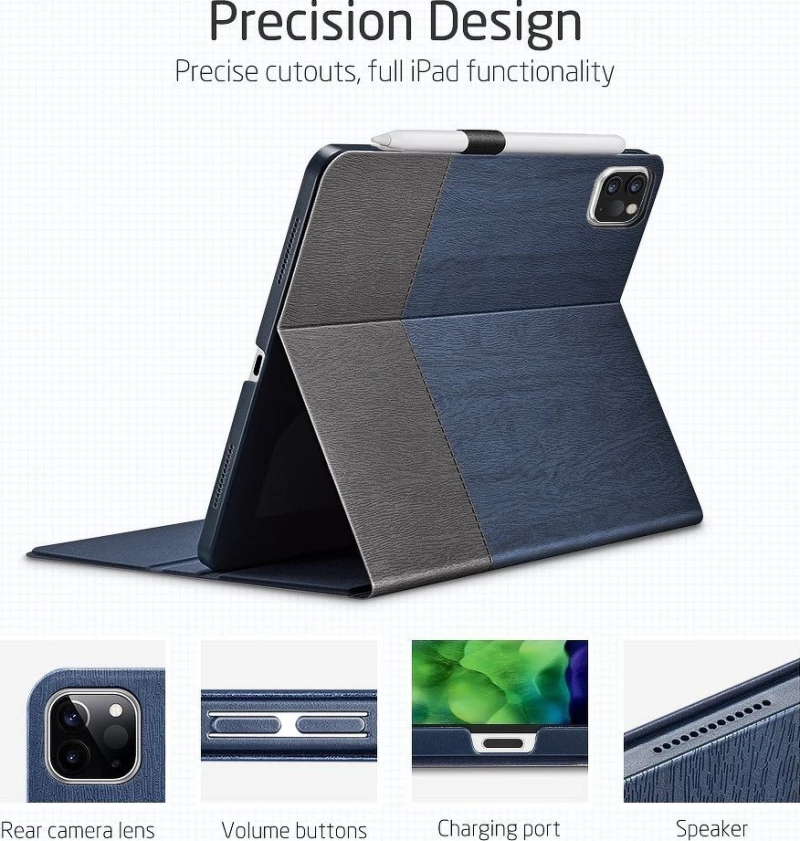ESR Urban Premiun Knight Flip Cover Stand Μπλε (iPad Pro 2020 11")