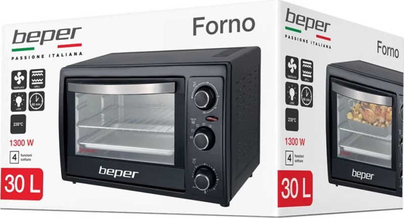 Beper 90.884 Φουρνάκι με Γκριλ 30Lt