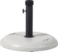 Λευκή Τσιμεντένια Βάση Ομπρέλας 22Kgr , ⌀ 48cm