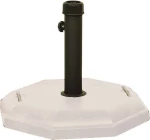 Λευκή Τσιμεντένια Βάση Ομπρέλας 27Kgr , ⌀ 50cm