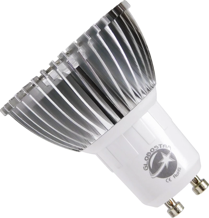 GloboStar Λάμπα LED για Ντουί GU10 Ψυχρό Λευκό 300lm Dimmable