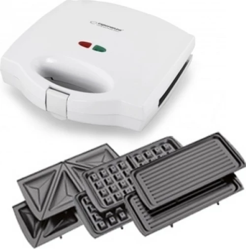 Esperanza Portabella EKT006W Τοστιέρα με Αποσπώμενες Πλάκες για 2 Τοστ 700W