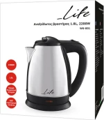 Life WK-001 Βραστήρας 1.8lt 2200W