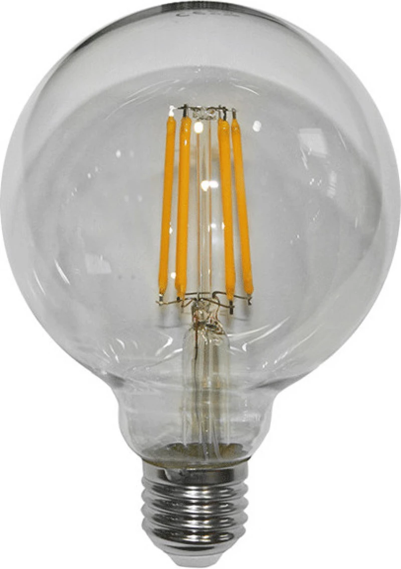 Adeleq Λάμπα LED για Ντουί E27 και Σχήμα G95 Θερμό Λευκό 1500lm