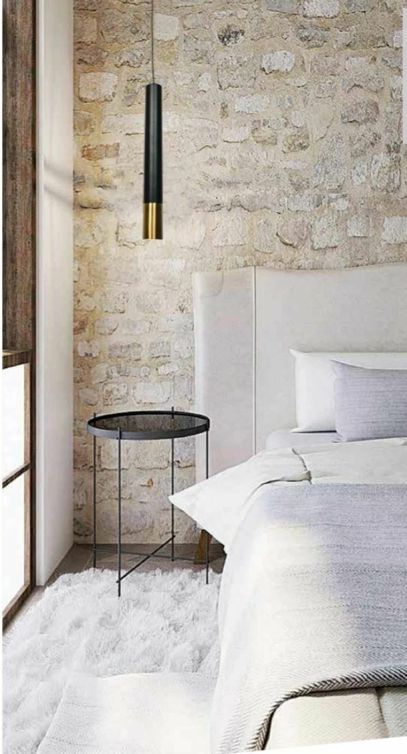 Inlight 4013 Κρεμαστό Φωτιστικό Μοντέρνο Μονόφωτο Μαύρο