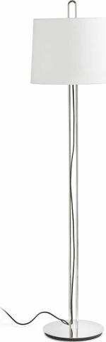 Faro Barcelona Montreal Φωτιστικό Δαπέδου Ασημί με Ύψος 160cm