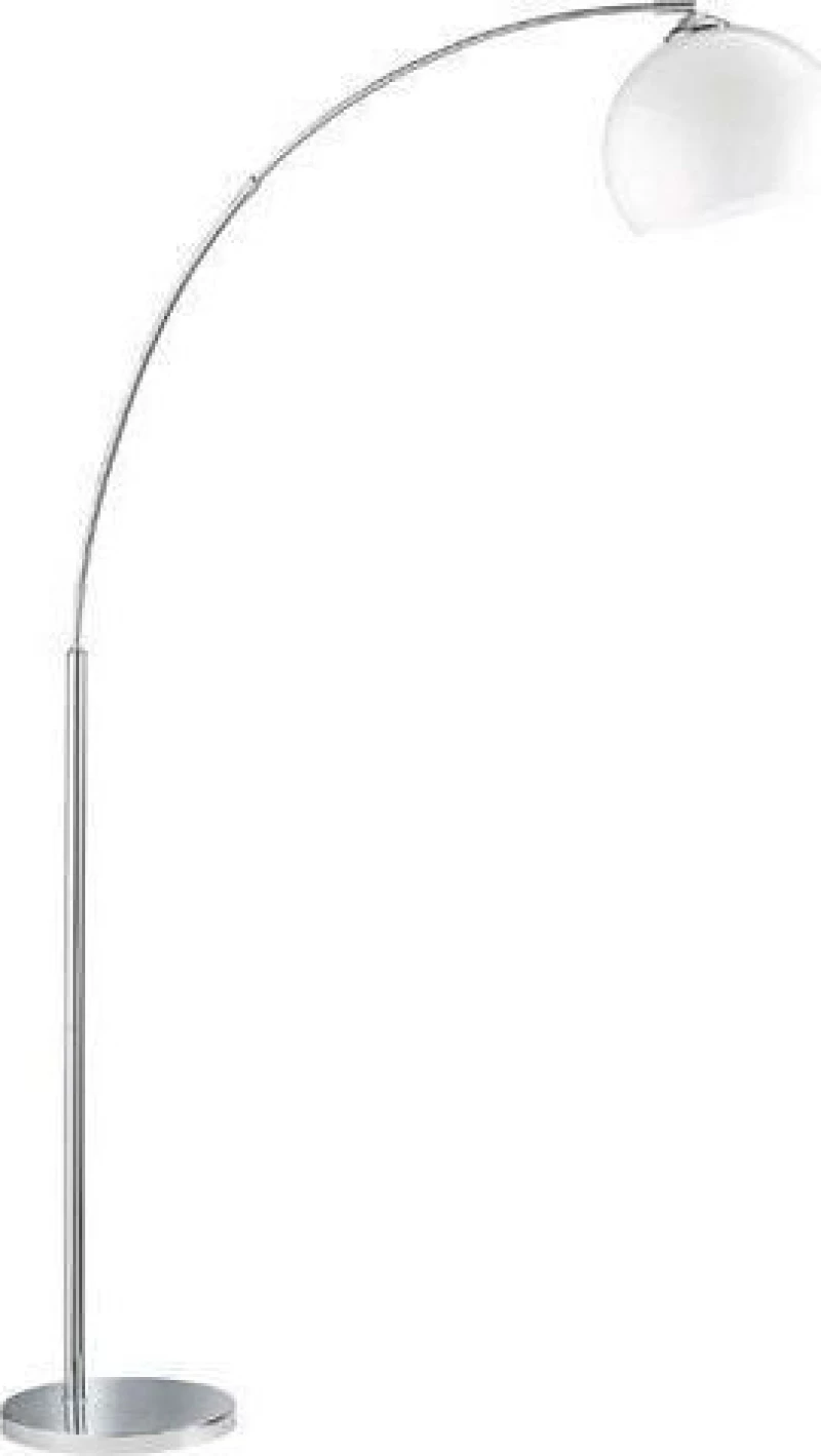 Trio Lighting Brasilia Φωτιστικό Δαπέδου Λευκό με Ύψος 180cm