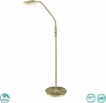 Trio Lighting Bergamo Φωτιστικό Δαπέδου Χρυσό με Ύψος 162cm