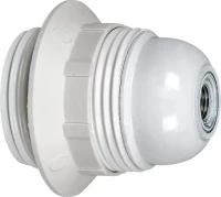VK Lighting VK/GH-02/1/W E27 White με Δαχτυλίδι