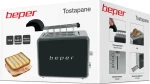 Beper Bt.001N Φρυγανιέρα Μαύρη 750W