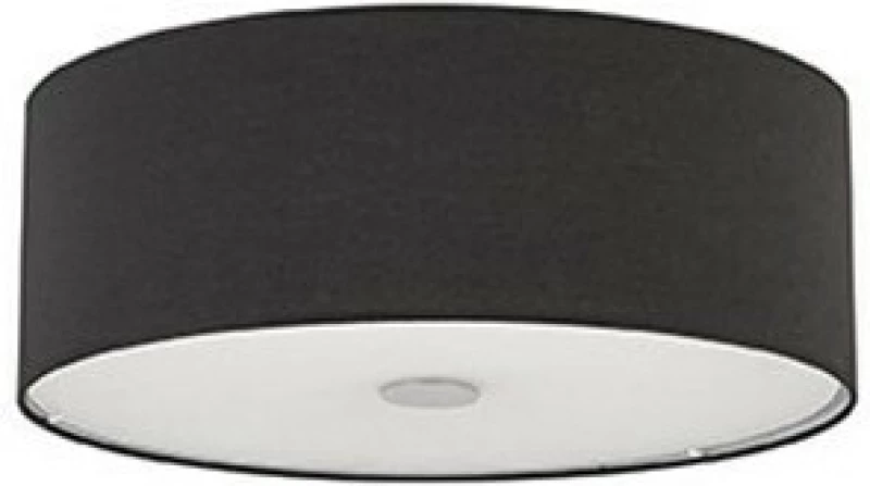 Ideal Lux Woody PL4 Πλαφονιέρα Οροφής Μαύρη από Μέταλλο